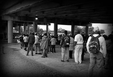 church under the bridge